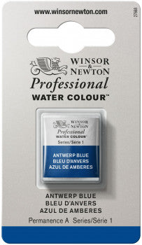 Winsor & Newton Artists' W/C Half Pan Antwerp Blue