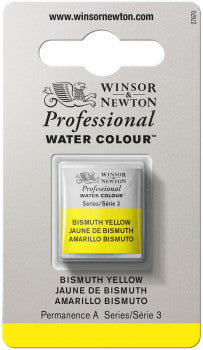 Winsor & Newton Artists' W/C Half Pan Bismuth Yellow