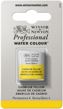 Winsor & Newton Artists' W/C Half Pan Cadmium Yellow