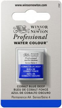 Winsor & Newton Artists' W/C Half Pan Cobalt Blue Deep