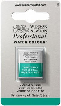 Winsor & Newton Artists' W/C Half Pan Cobalt Green