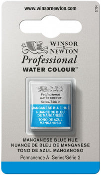 Winsor & Newton Artists' W/C Half Pan Manganese Blue Hue