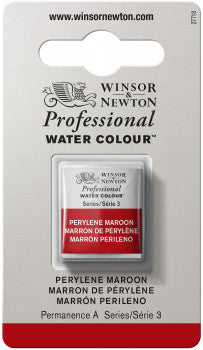 Winsor & Newton Artists' W/C Half Pan Perylene Maroon