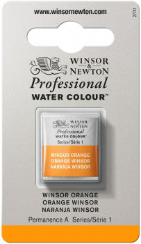 Winsor & Newton Artists' W/C Half Pan Winsor Orange