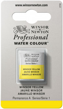 Winsor & Newton Artists' W/C Half Pan Winsor Yellow