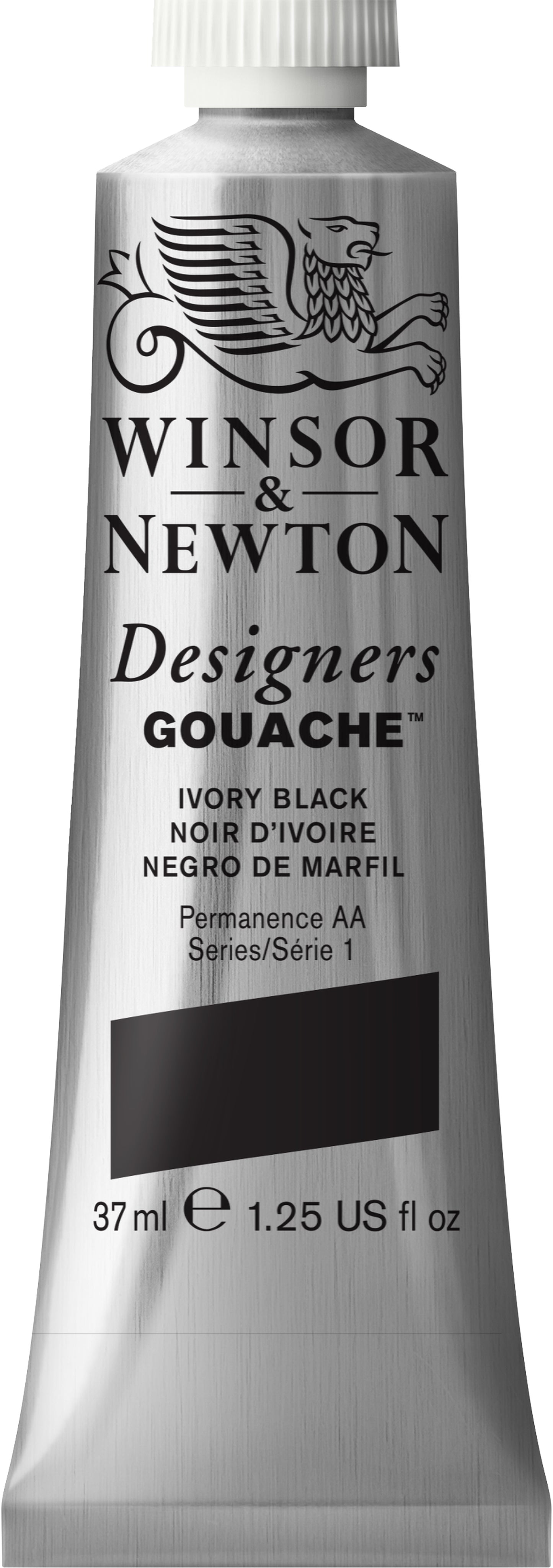 Winsor & Newton Designers Gouache 37ml Ivory Black