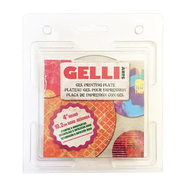 Gelli Arts Gel Printing Plate 4" Round (102mm)