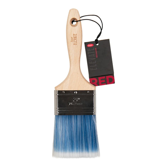 Jasart Elevate Red Blue Nylon Brush 3"
