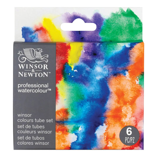 Winsor & Newton Professional Watercolour 6 x 5ml Winsor Set
