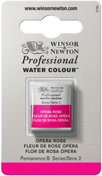 Winsor & Newton Artists' W/C Half Pan Opera Rose