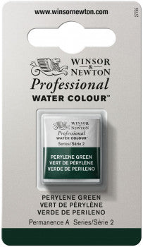 Winsor & Newton Artists' W/C Half Pan Perylene Green