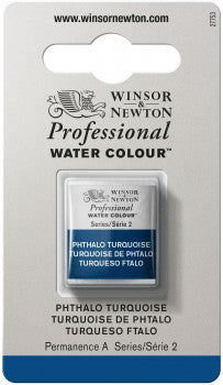 Winsor & Newton Artists' W/C Half Pan Phthalo Turquoise