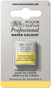 Winsor & Newton Artists' W/C Half Pan Turner's Yellow