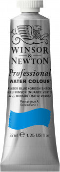 Winsor & Newton Artists' W/C 37ml Winsor Blue (Green Shade)