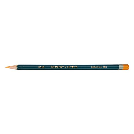 Derwent Artists Pencil 0800 Middle Chrome