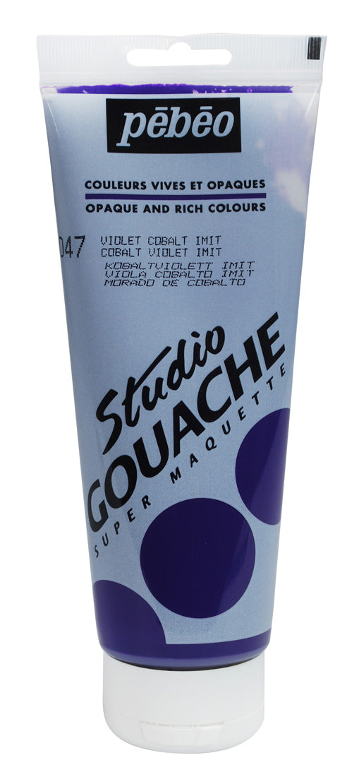 Pebeo Studio Gouache 220ml Cobalt Violet