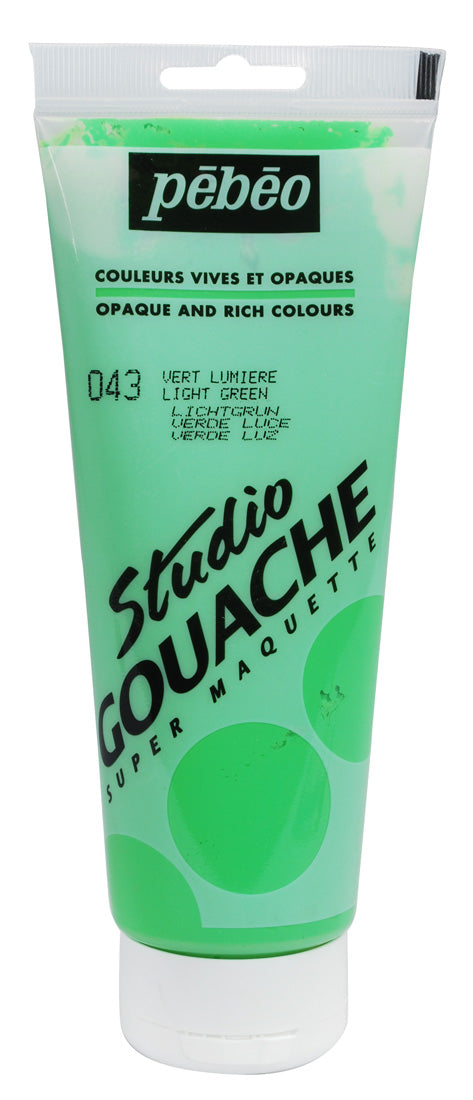 Pebeo Studio Gouache 220ml Light Green