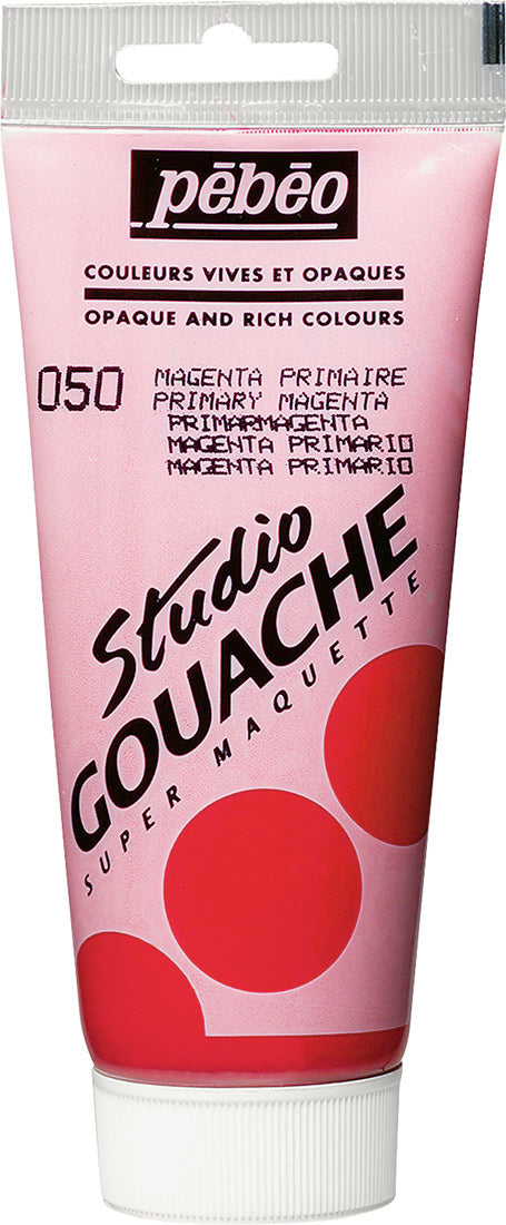 Pebeo Studio Gouache 220ml Primary Magenta