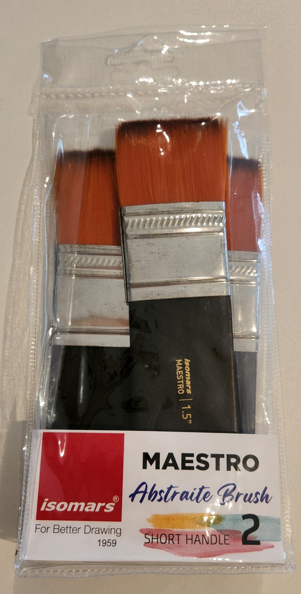 Isomars Maestro Extra Short Abstract Taklon (Set of 2)
