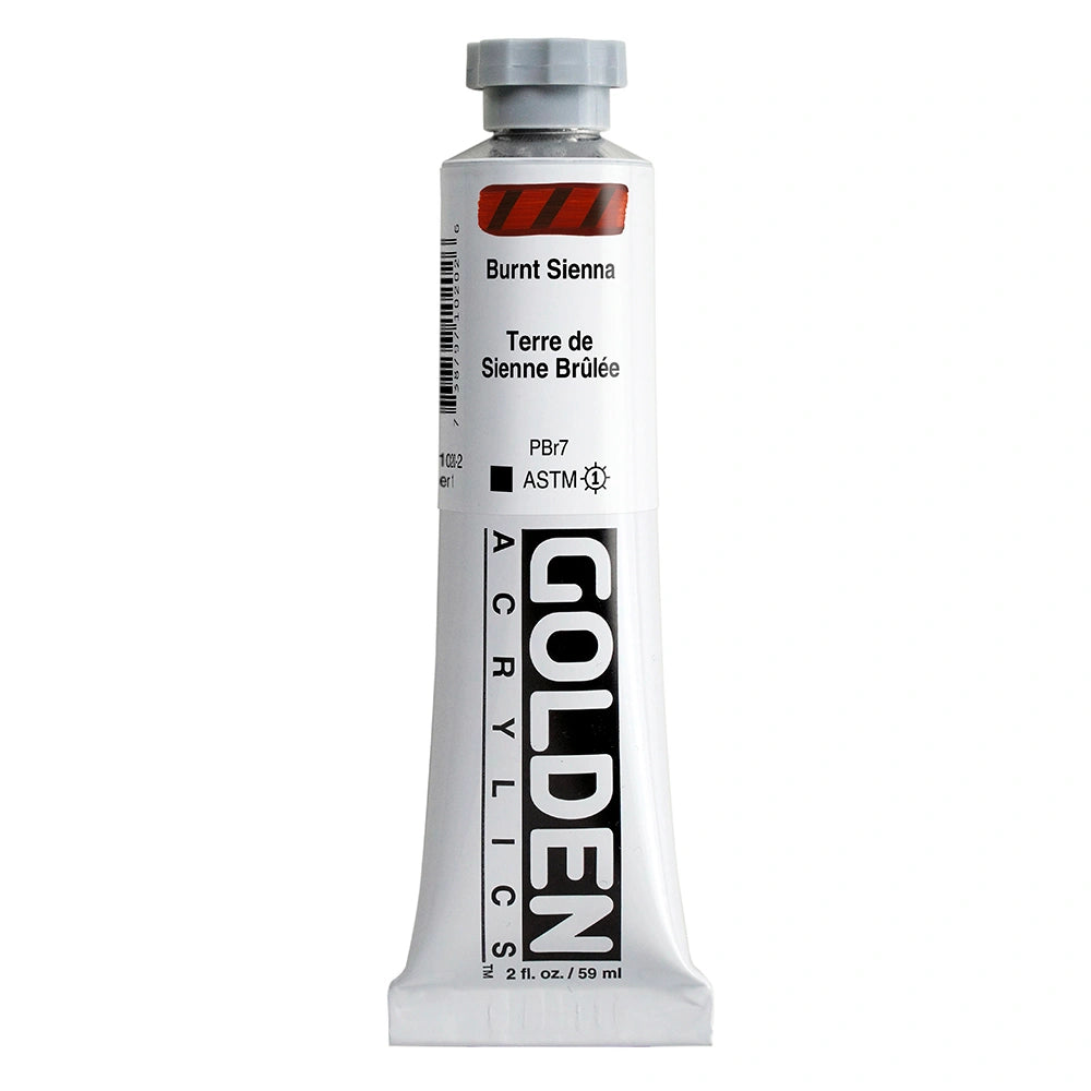 Golden Heavy Body Acrylic 59ml Burnt Sienna