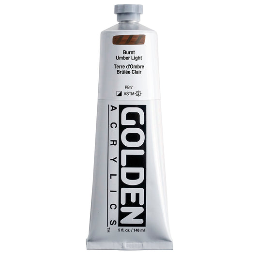 Golden Heavy Body Acrylic 148ml Burnt Umber Light