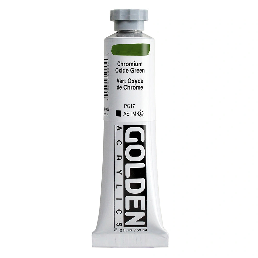 Golden Heavy Body Acrylic 59ml Chromium Oxide Green