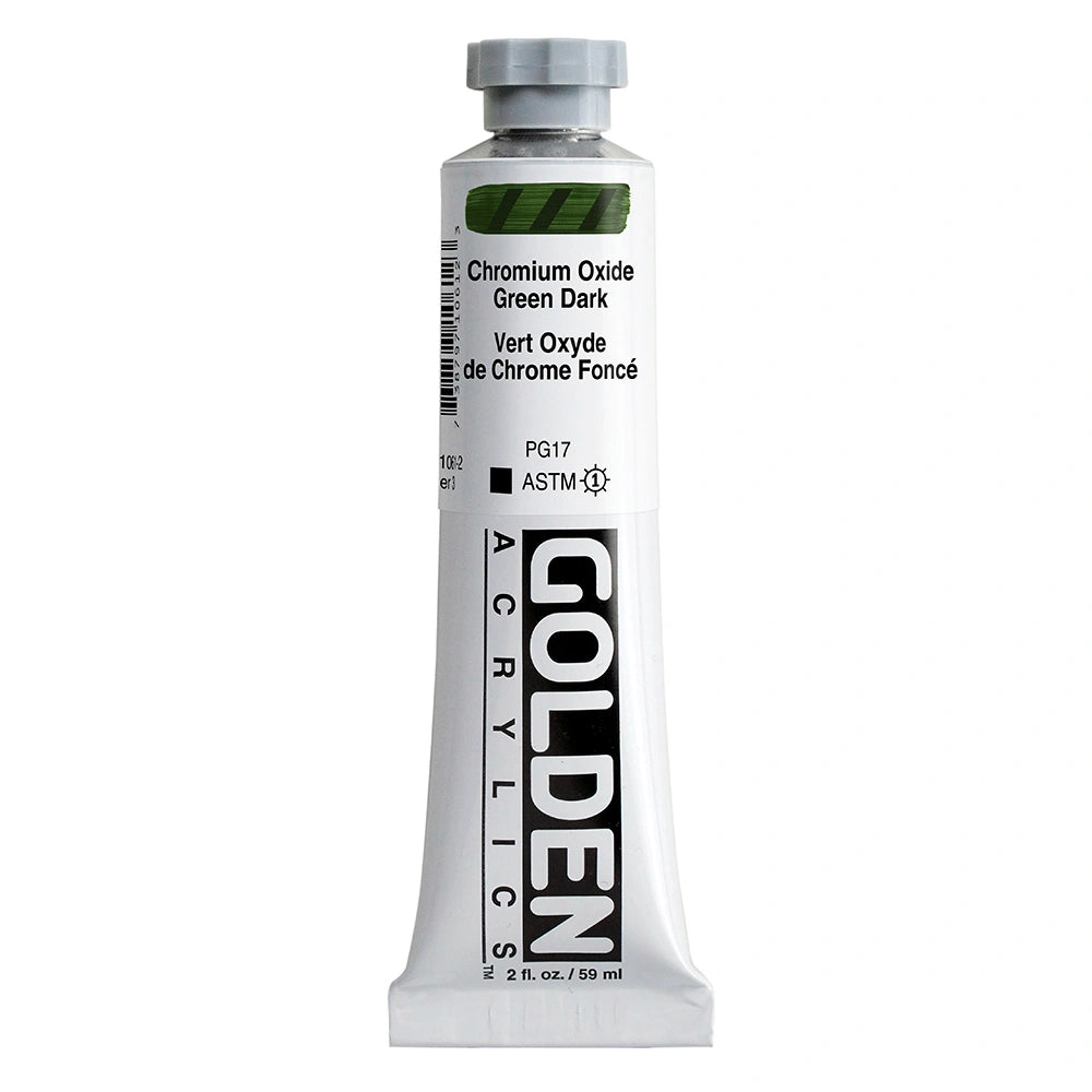 Golden Heavy Body Acrylic 59ml Chromium Oxide Green Dark