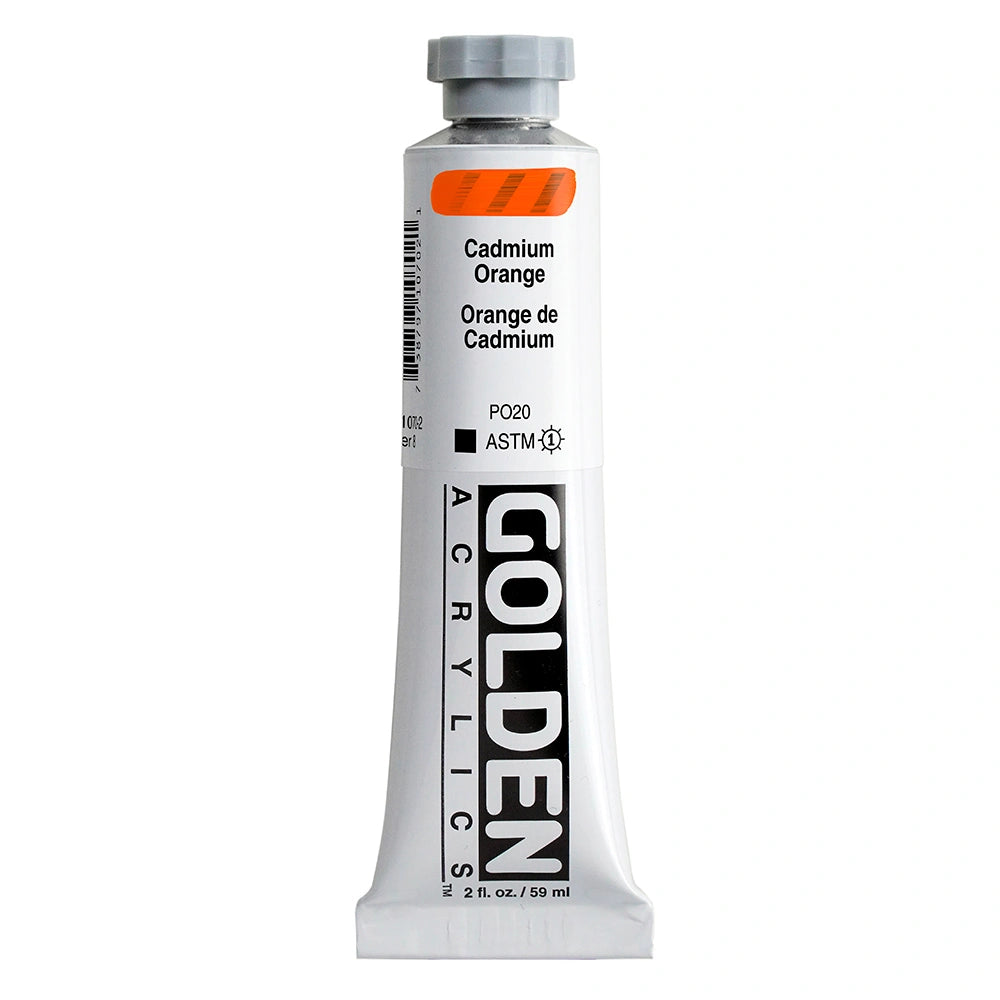 Golden Heavy Body Acrylic 59ml Cadmium Orange