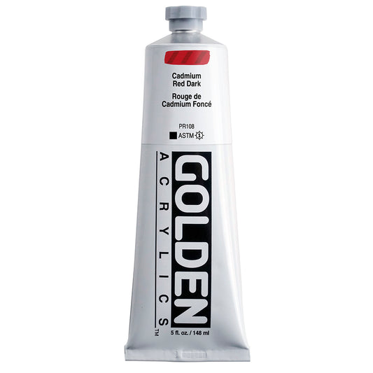 Golden Heavy Body Acrylic 148ml Cadmium Red Dark