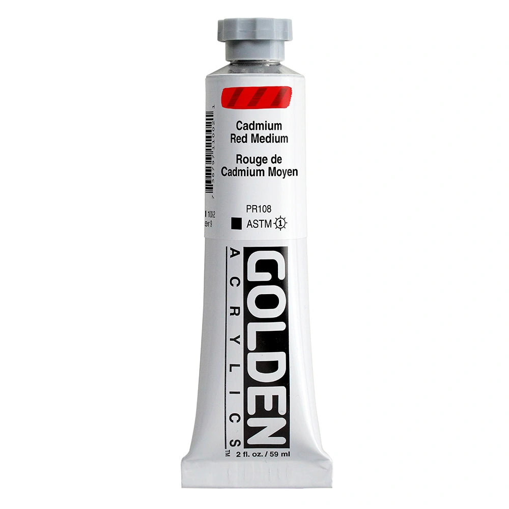 Golden Heavy Body Acrylic 59ml C.P. Cadmium Red Medium