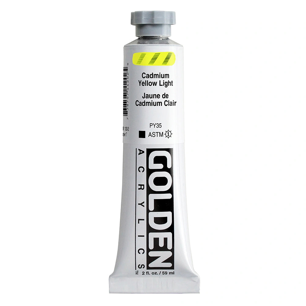 Golden Heavy Body Acrylic 59ml Cadmium Yellow Light