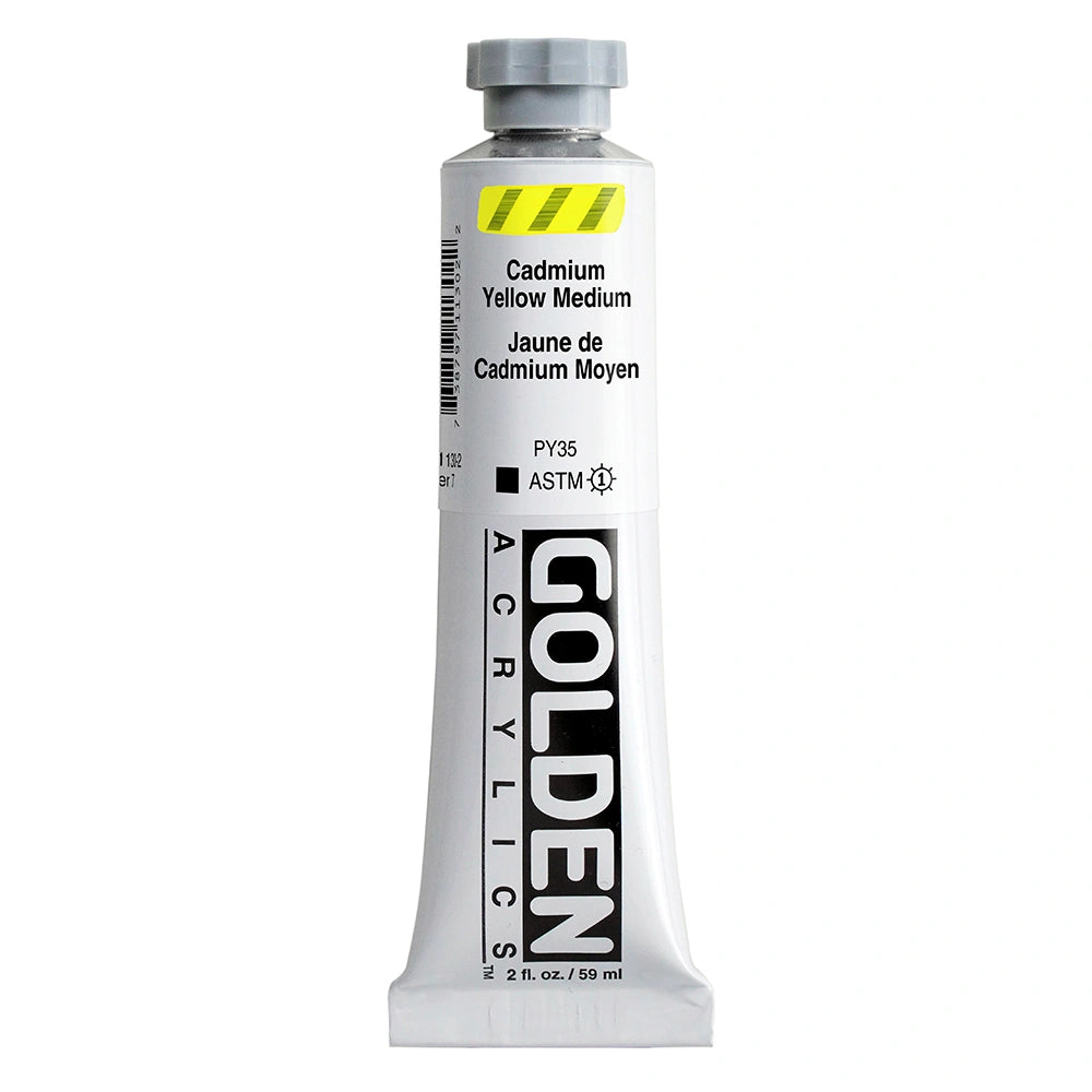 Golden Heavy Body Acrylic 59ml Cadmium Yellow Medium