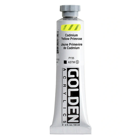 Golden Heavy Body Acrylic 59ml C.P. Cadmium Yellow Primrose