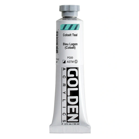 Golden Heavy Body Acrylic 59ml Cobalt Teal