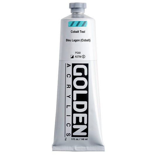 Golden Heavy Body Acrylic 148ml Cobalt Teal