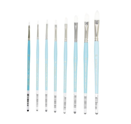 114F Art Basics Series Taklon Filbert Size 0