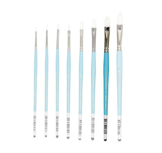 114F Art Basics Series Taklon Filbert Size 10