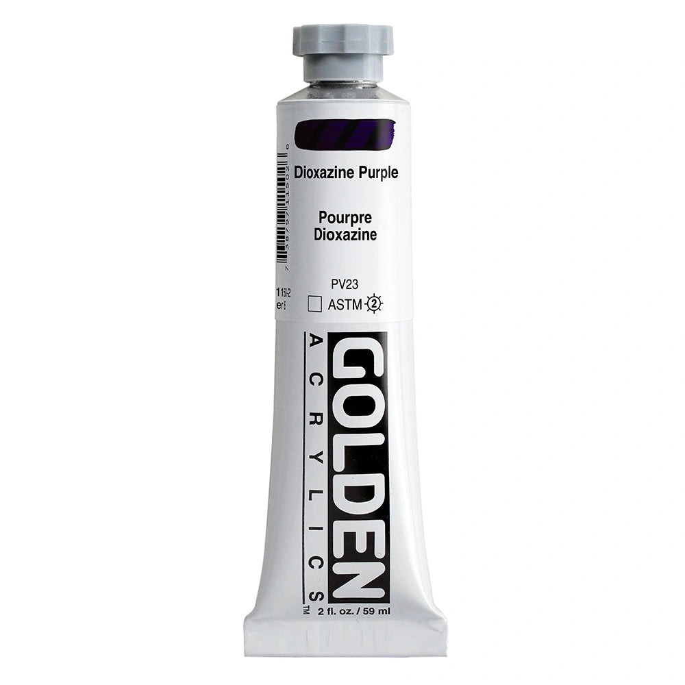 Golden Heavy Body Acrylic 59ml Dioxazine Purple