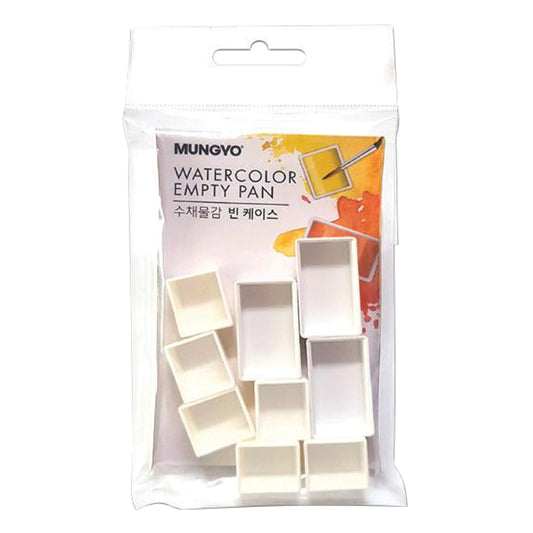 Mungyo Watercolour Empty Mixed Set 3 Full & 6 Half Pans