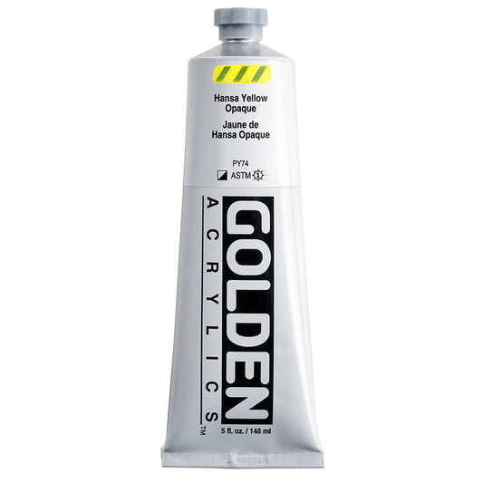 Golden Heavy Body Acrylic 148ml Hansa Yellow Opaque