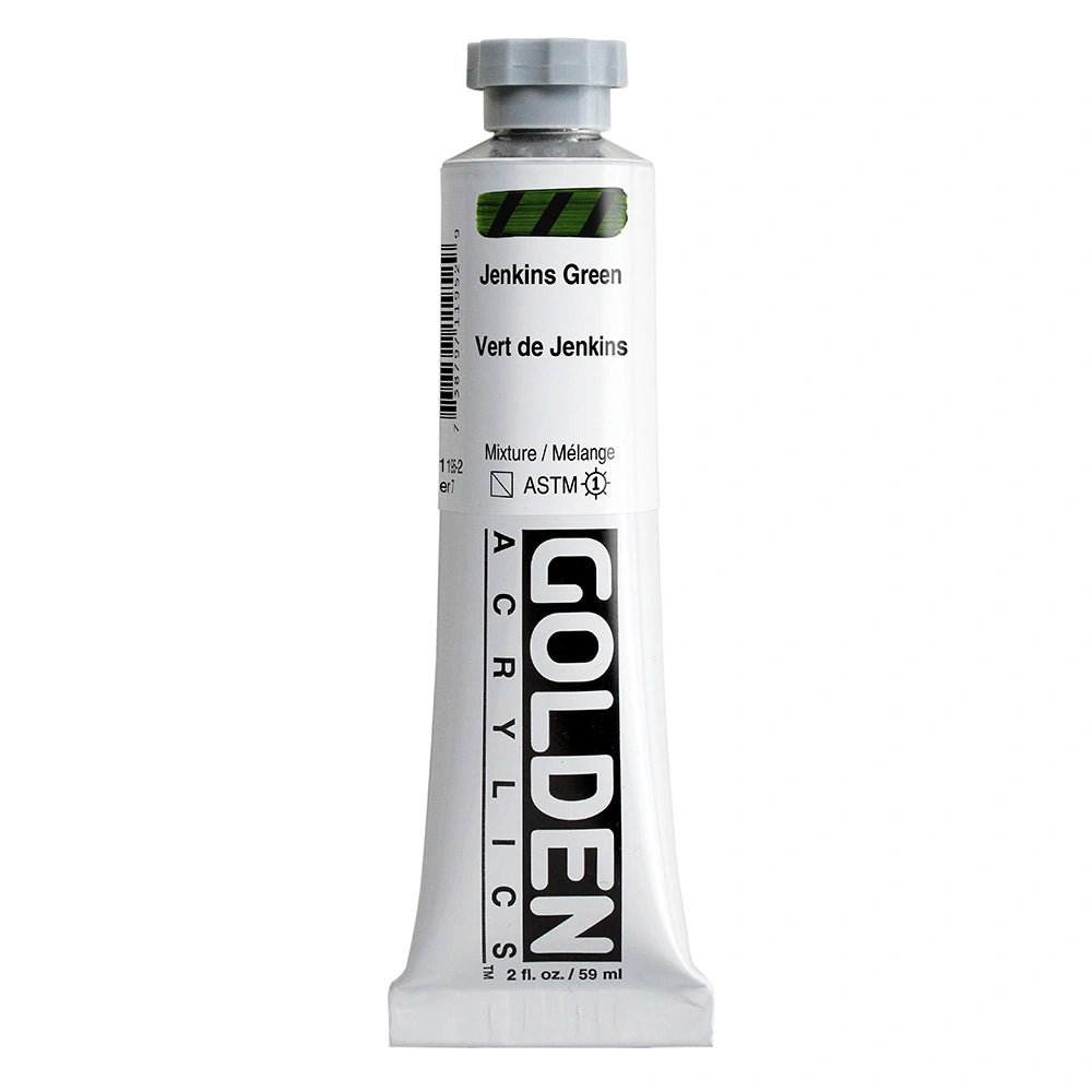 Golden Heavy Body Acrylic 59ml Jenkins Green