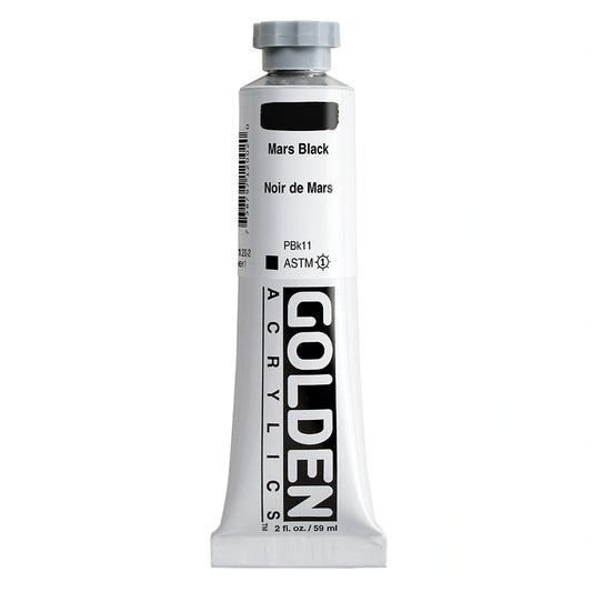 Golden Heavy Body Acrylic 59ml Mars Black