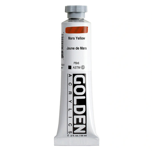 Golden Heavy Body Acrylic 59ml Mars Yellow