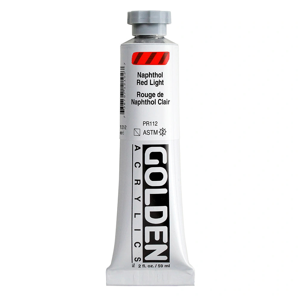 Golden Heavy Body Acrylic 59ml Naphthol Red Light