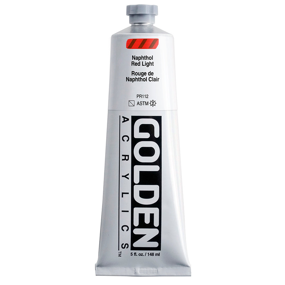 Golden Heavy Body Acrylic 148ml Naphthol Red Light