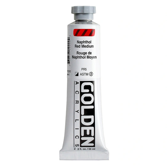 Golden Heavy Body Acrylic 59ml Naphthol Red Medium