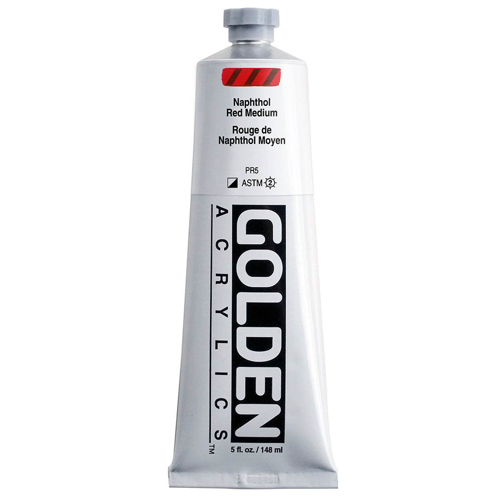 Golden Heavy Body Acrylic 148ml Naphthol Red Medium