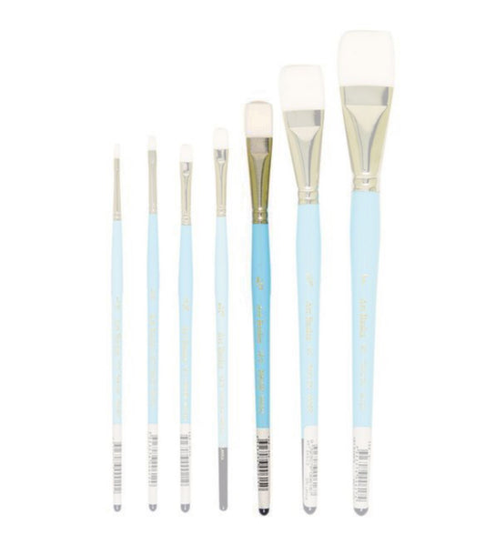 123F Art Basics Series Taklon Short Flat Size 3/8