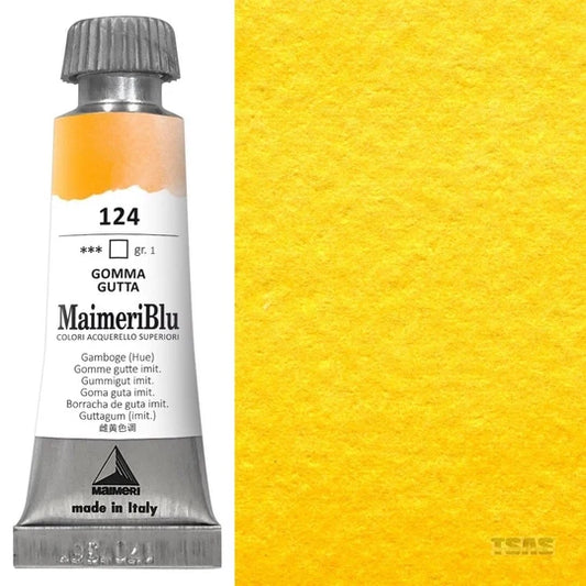 Maimeri Blu Watercolour 12ml Series 1 Gamboge (Hue) 124