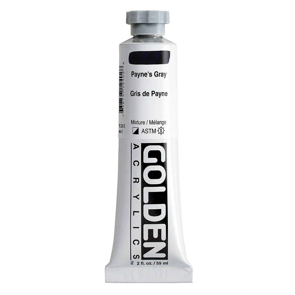 Golden Heavy Body Acrylic 59ml Paynes Grey